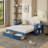 Daybed With Removable Desk, Storage Drawers & Hydraulic Side Table-366229096-366229097