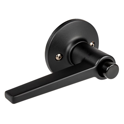 Juno Privacy Door Lever with Round Rosette