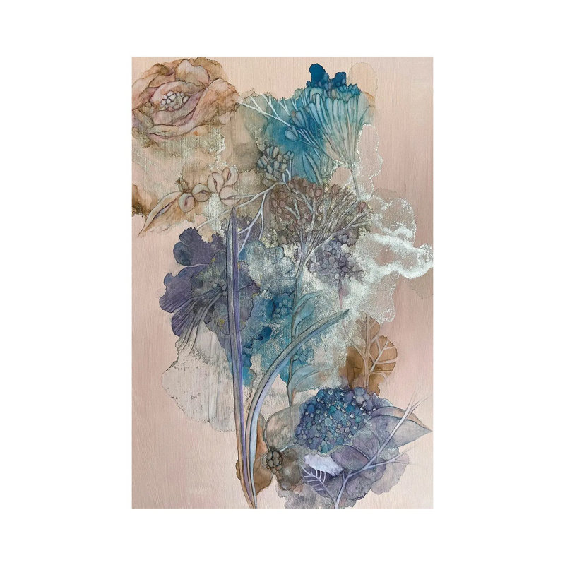 Keeping A Secret All To Herself by Mishel Schwartz - No Frame Gallery-Wrapped Canvas Giclée on Canvas, 30.48cm H x 20.32cm W