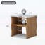 Table basse moderne avec tablette de rangement-1164932775