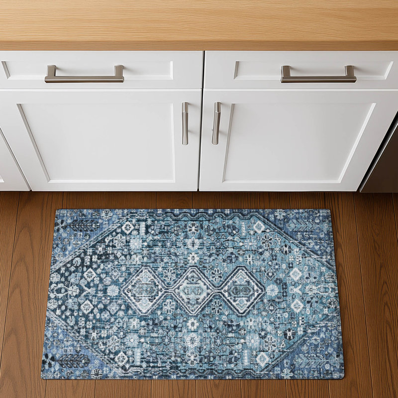 Premium Machine Washable Mayfield AMF1834 Aztec Rug, Rectangle 1'8" x 2'6"