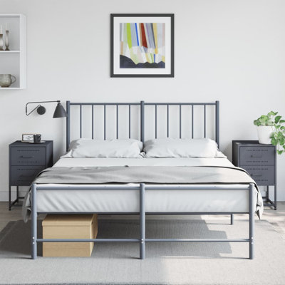Bedside Cabinet 36x39x60.5 cm Steel