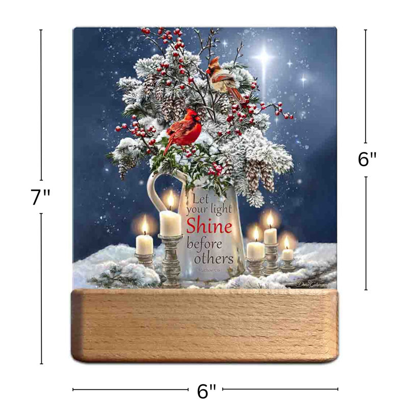 Candle Light Christmas LED Nightlight