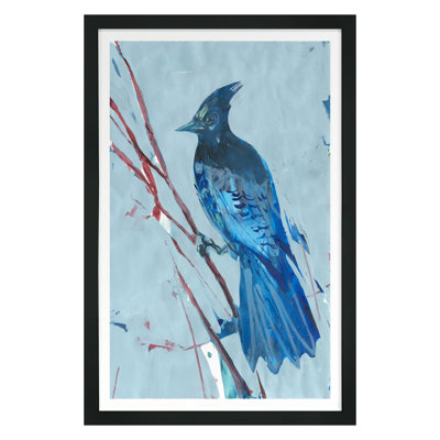 Blue Jay 3 Print by PC Ngo