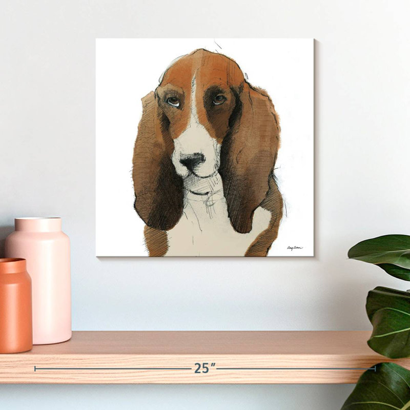 Brampt Oberon The Dog, 16" H x 16" W