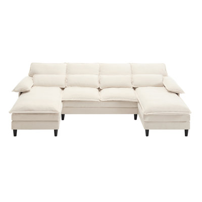Flannelette Set Sofa