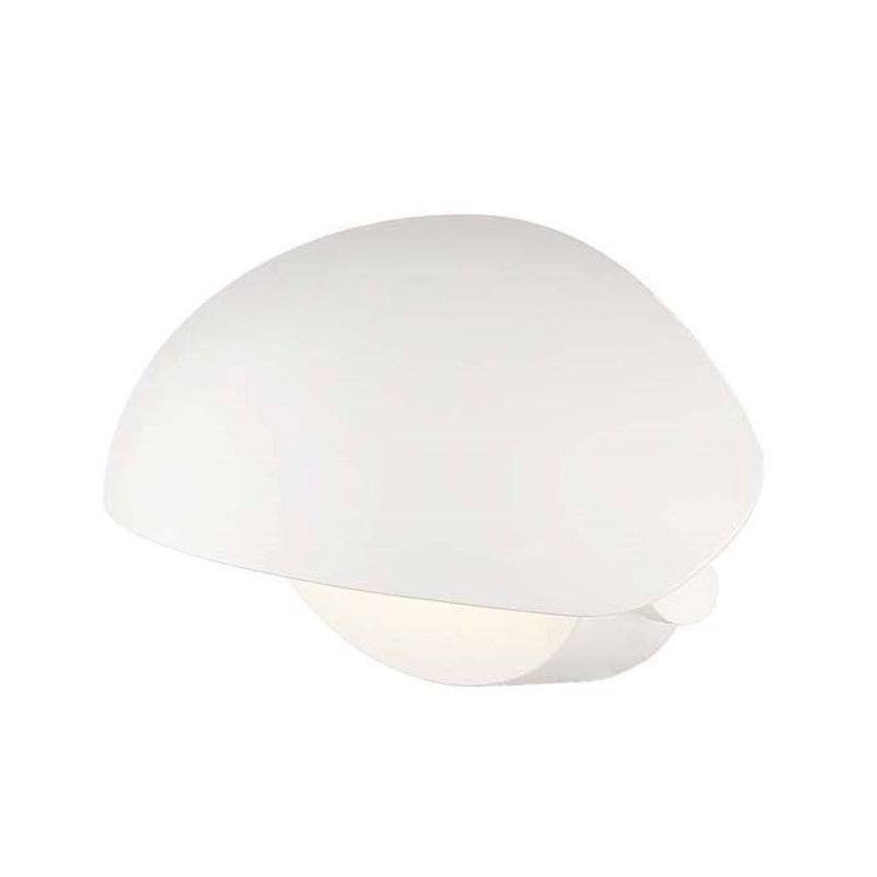Adal White LED Outdoor Flush Mount