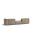 3 Seater Velvet Sofa & Chaise-1791726599