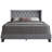 Elinah King Tufted Upholstered Wingback Panel Bed-588244530-588244535