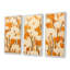 Marigold Minimal Petals Pattern - Marigold Wall Art-938316423-938316427