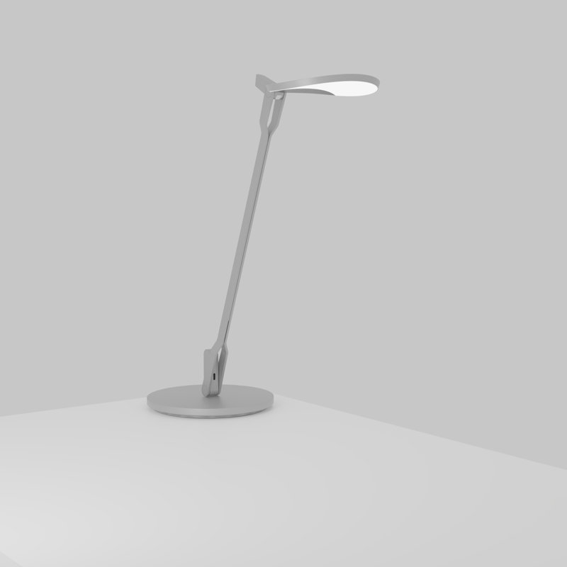 Splitty USB Desk Lamp, Silver