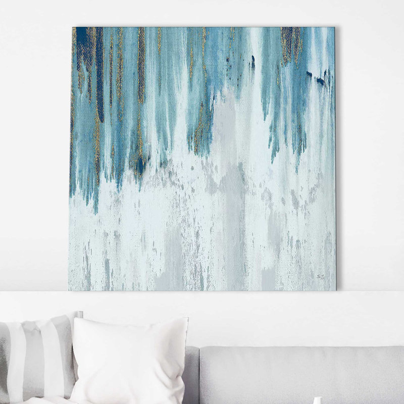 " Soft Summer Night II " by Susan Jill Painting Print, Wrapped Canvas, 18" H x 18" W x 1" D