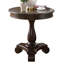 Table d'appoint ronde à piédestal en bois-271806043