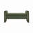 Modern Teddy Bed End Bench with Arms and Storage, Upholstered Large Foot Rest Stool, Comfy Window Vanity Bench for Living Room, Bedroom, Dorm, Coffee Table-851300110
