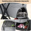 Foldable Pet Vehicle Travel Carrier-1225364167