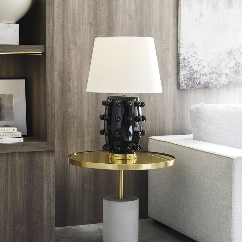 Kelly Wearstler Linden Medium Lamp, Black