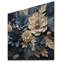Blue Flower Crafted Delights I - Fleurs, art sur bois de pin naturel-728764731