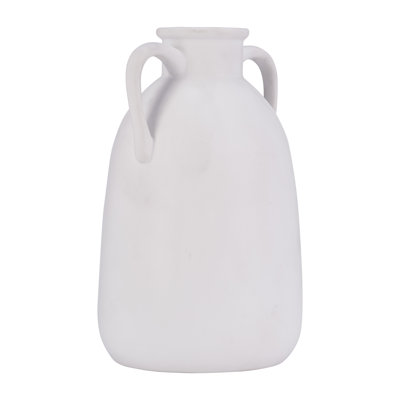 Vase neutre contemporain avec poignées