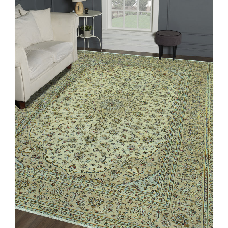 Jhovanni One-of-a-Kind 8' X 11'5" 2022 Wool Area Rug Ivory