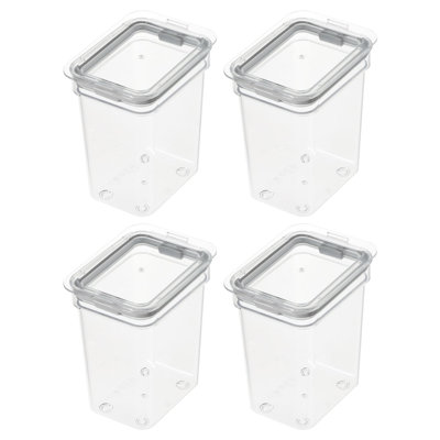 iDesign Small Food Storage Bin with Airtight Lid - Ideal for Kitchen Countertop or Pantry Storage
