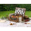 PRUNEAU Picnic Basket , Service for 4