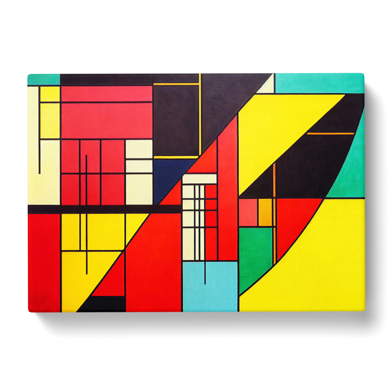 Grand Modern Abstract - Wrapped Canvas, 50cm H x 76cm W x 3cm D