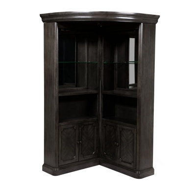 Rinnes 42'' Solid Wood Bar Cabinet