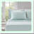 CozyDreams Aqua Full Sheets Set - Breathable & Warm Bedding with Deep Pockets & Pillow Case - 4 Piece Full Size Solid Color Sheets