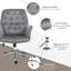 Velvet Desk Chair-1109123595