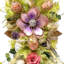 Ornement floral de Pâques