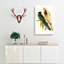 Yellow-Collared Parakeets by Elizabeth Gould - Wrapped Canvas Painting-55320059