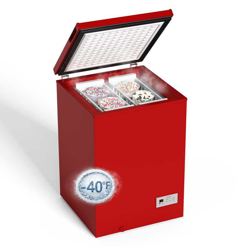 Northair -40°F Low temperature Chest Freezer - 3.5 Cu Ft with 2 Removable Baskets