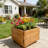 15.7"W Wooden Planter Box -122764509