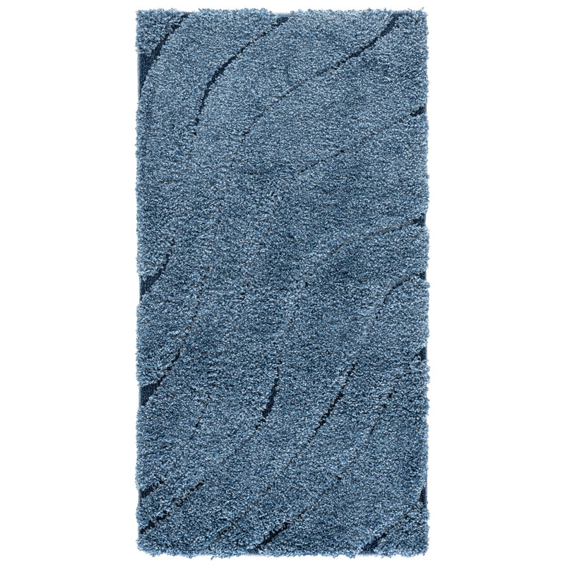 Tapis bleu Ashal, Rectangle 2 pi 3 po x 4 pi
