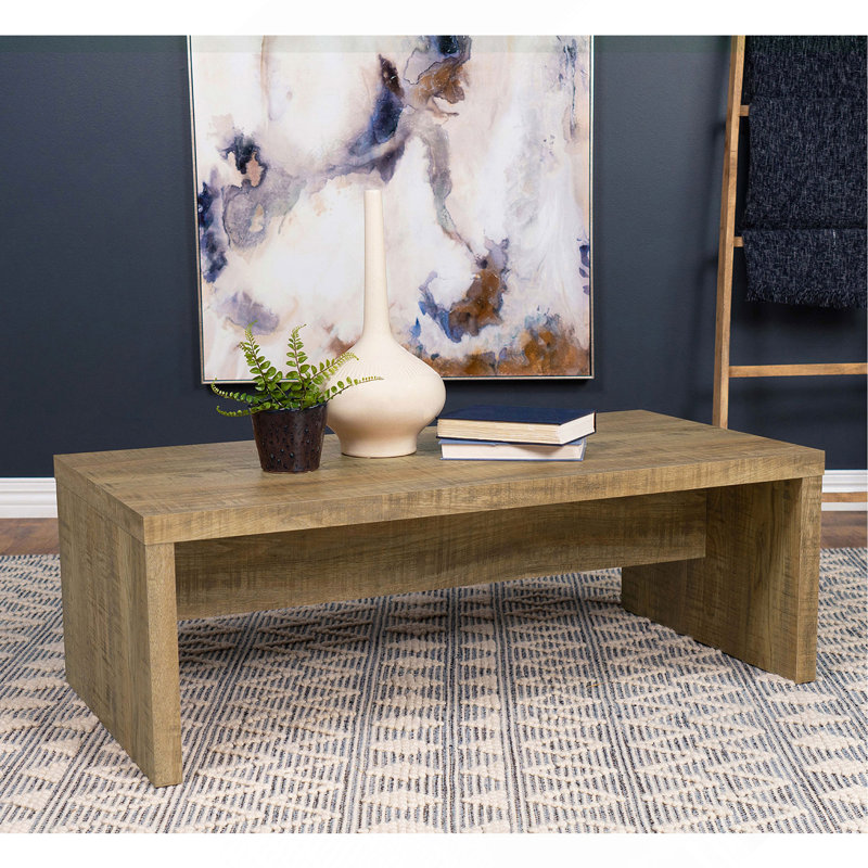 Rectangular Engineered Wood Coffee Table, Mango