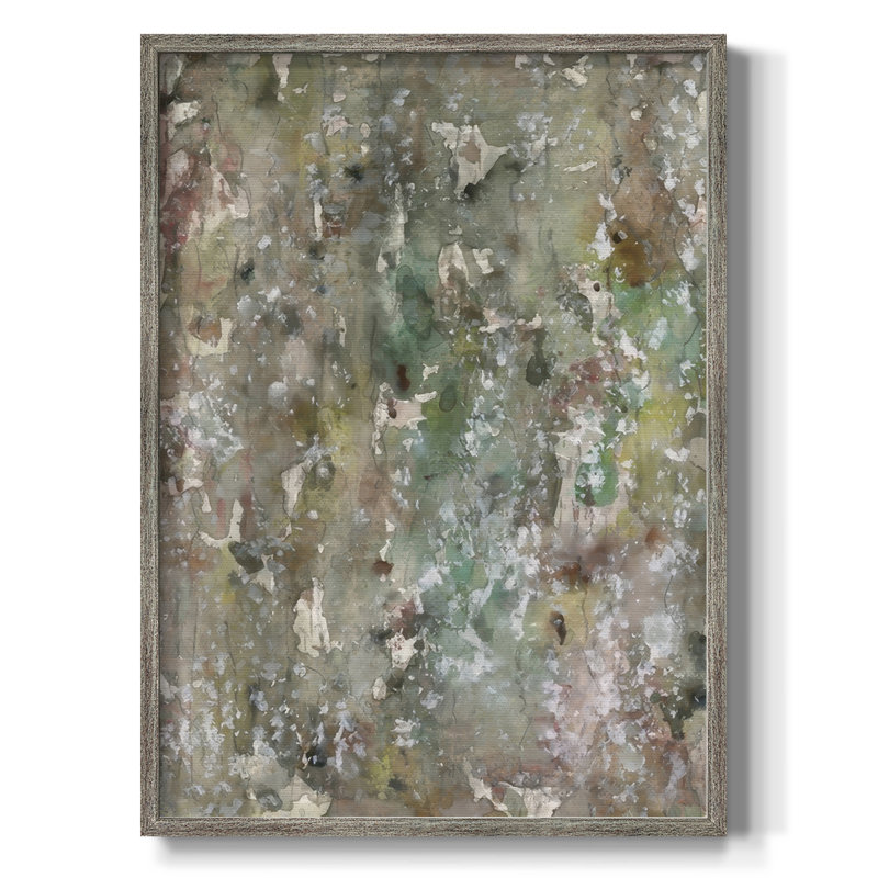 «Abstract Bark I», reproduction encadrée - bois massif, H 11 po x l 9 po