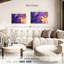Texture abstraite mauve Avery-107718644