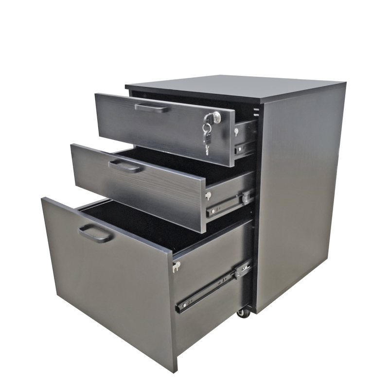 Rangement suspendu 19,5 x 17,6 po Nicholi Fixturedisplays®, classeur à 3 tiroirs, classeur avec instructions vidéo D6C457B8C8874F3E9A7676BD9B0EB129