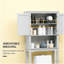 Rangement pour salle de bain Home, armoire de rangement au-dessus de la toilette