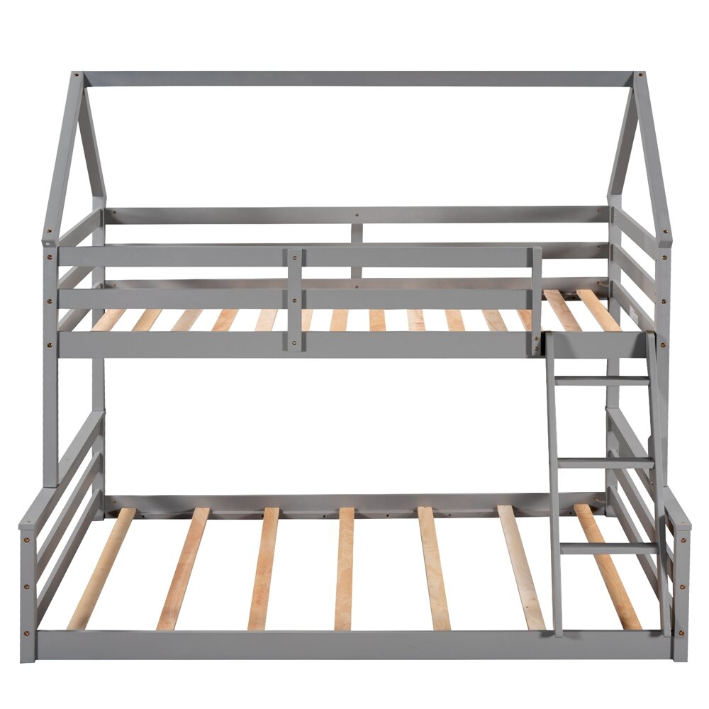 Harper Orchard Izzy Kids Twin Over Full Bunk Bed | Wayfair