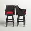 Tabouret de bar 30 po avec housses de coussin Sunbrella Fionnula-42121658