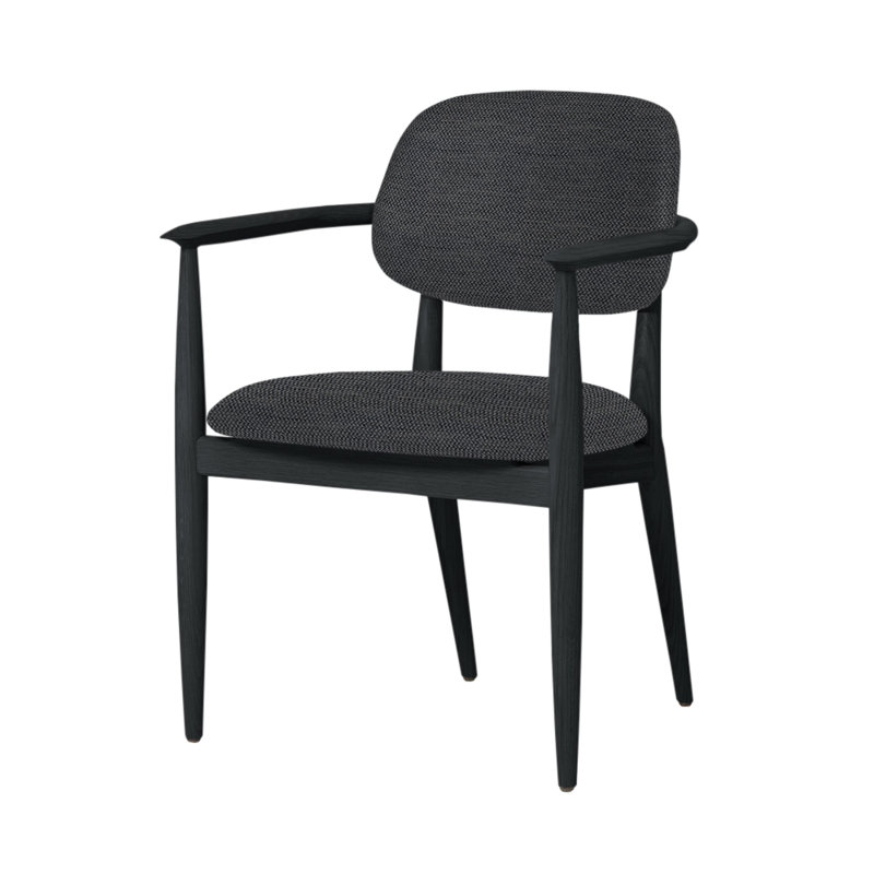 Chaise Slow de Space Copenhagen, Chêne gris, Ère CSE13