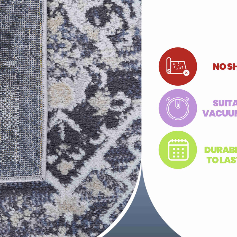 Tapis traditionnel Collection, Rectangle de 5 pi 3 po x 7 pi 6 po