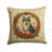 Christmas Flowers Frame Other/No Pattern Outdoor Throw Pillow-92587954-92587955