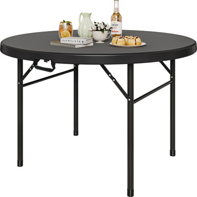 Barlitt 48"W Outdoor Folding HDPE Dining Table, Camping Table by Arlmont & Co.