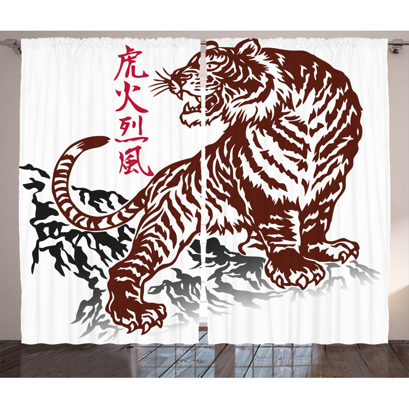 Semi Sheer Curtain Pair, 54" W x 84" L