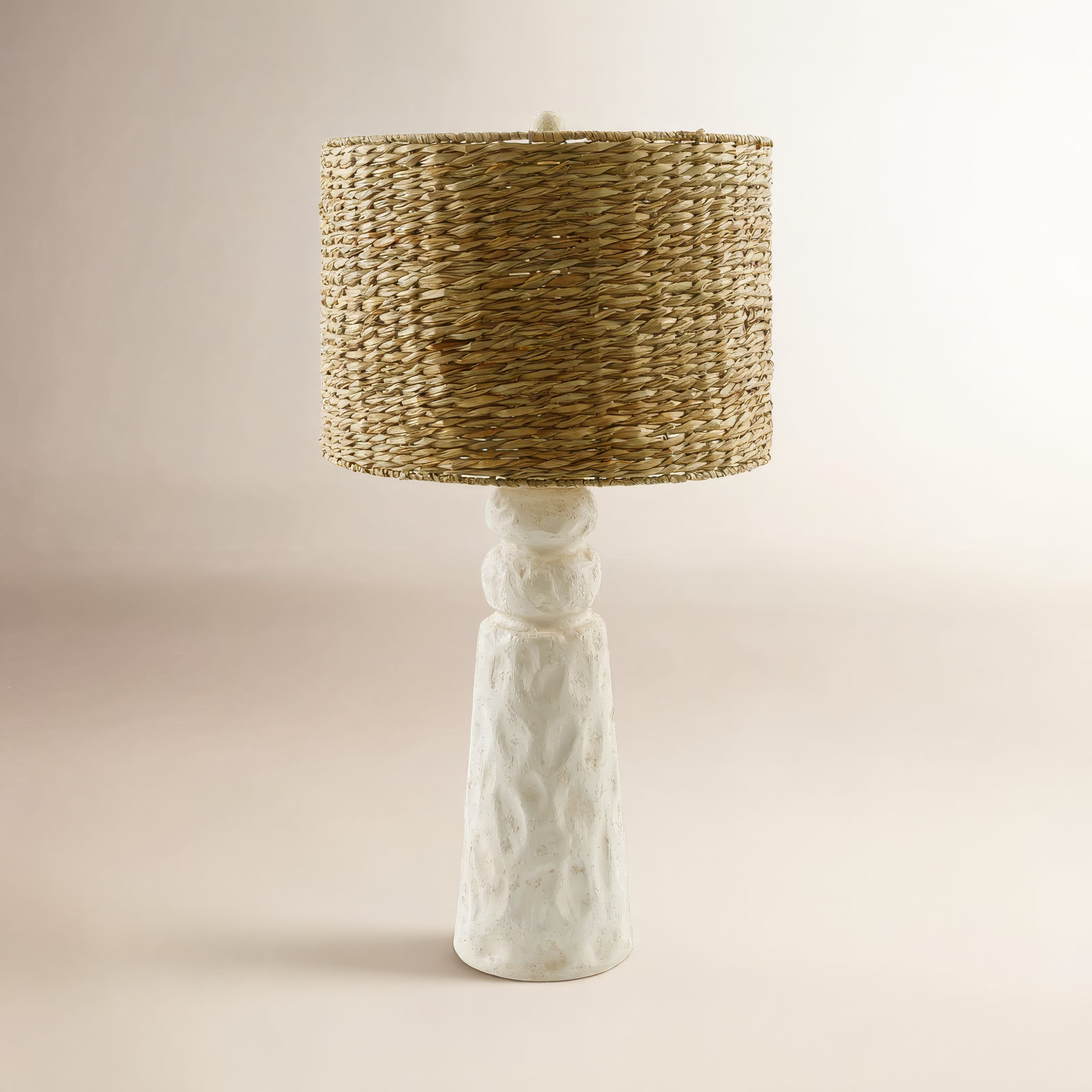 Camryn Table Lamp, White