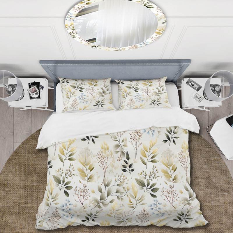 Ensemble de housse de couette Hornsveld, Housse de couette simple + 1 taie décorative stan