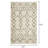 Andrais Performance Washable Geometric Indoor Rug-1888414864