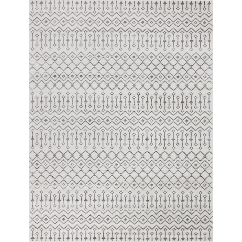 Rhodell Geometric Indoor Rug, Rectangle 9' x 12'